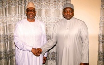 À Banjul, Macky Sall sollicite le soutien d’Adama Barrow pour sa candidature à la tête de l’ONU