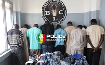 Dakar : neuf membres d’un gang de faux policiers déférés après le braquage de 50 millions FCFA à Fann-Hock