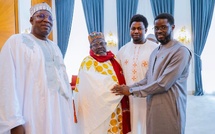 Bassirou Diomaye Faye reçoit l’Imam Ratib de la Grande Mosquée de Médina Baye