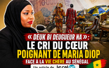 « Deuk bi deugueur na » : Le cri du cœur poignant de Maria Diop face à la vie chère au Sénégal