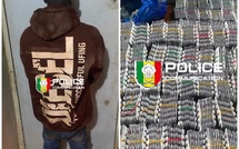 Kédougou : la BRS saisit 11 500 comprimés de Tramadol et interpelle un suspect