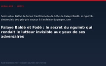 Falaye Baldé et Fodé : le secret du nguimb qui rendait le lutteur invisible aux yeux de ses adversaires