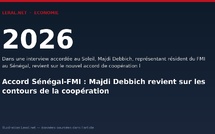 Accord Sénégal-FMI : Majdi Debbich revient sur les contours de la coopération