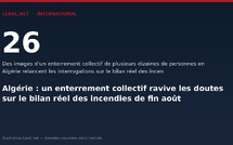 Algérie : un enterrement collectif ravive les doutes sur le bilan réel des incendies de fin août
