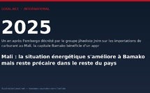 Mali : la situation énergétique s'améliore à Bamako mais reste précaire dans le reste du pays