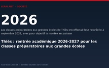 Thiès : rentrée académique 2026-2027 pour les classes préparatoires aux grandes écoles