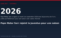 Pape Matar Sarr rejoint la Juventus pour une saison