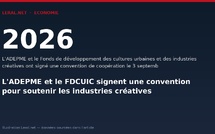 L'ADEPME et le FDCUIC signent une convention pour soutenir les industries créatives