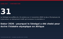 Dakar 2026 : pourquoi le Sénégal a été choisi pour écrire l'histoire olympique en Afrique