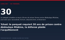 Tchad: le parquet requiert 30 ans de prison contre Abdoulaye Miskine, la défense plaide l'acquittement