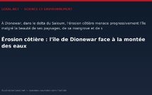 Érosion côtière : l'île de Dionewar face à la montée des eaux
