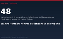 Brahim Hemdani nommé sélectionneur de l'Algérie