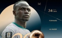 Ballon d’Or : Sadio Mané réintègre le Top 30 mondial à la 29e place