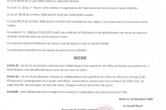 Délibération Thiès